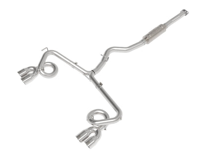 aFe Takeda Cat-Back Exhaust for [15-21 WRX/STI] - Polished Stainless Steel Tips