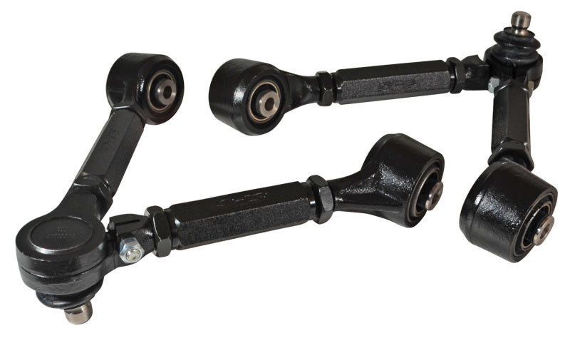 SPC Performance [09-13 G37] [09-13 370Z] Adjustable Front Upper Control Arms - Black