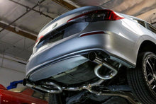 Remark [22+ Civic Sport Sedan] Cat-Back Exhaust - Dual Burnt Stainless Steel Tips, remRK-C2063H-11T