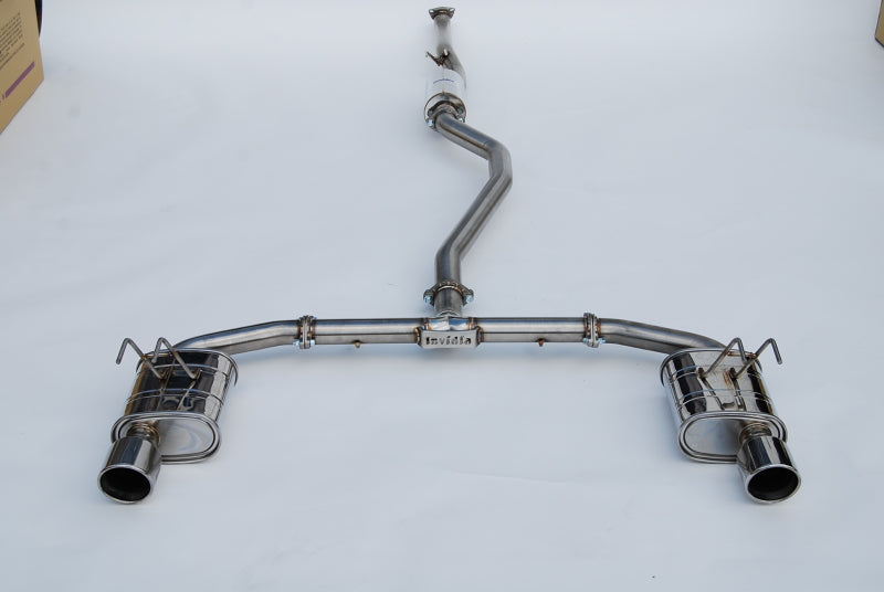 Invidia [22+ Civic Si] Q300 Cat-Back Exhaust - Rolled Stainless Steel Tips
