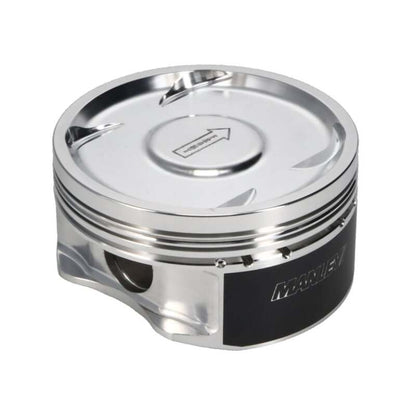 Manley 04-07 Subaru STI EJ257 Platinum Series Piston and Ring Set - 99.55mm +.05mm Bore, 8.5:1 Dish