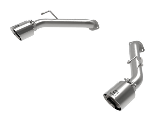 aFe 23-24 Nissan Z V6-3.0L (tt) Takeda Stainless Steel Axle-Back Exhaust System w/ Polished Tip | 49-36137-P