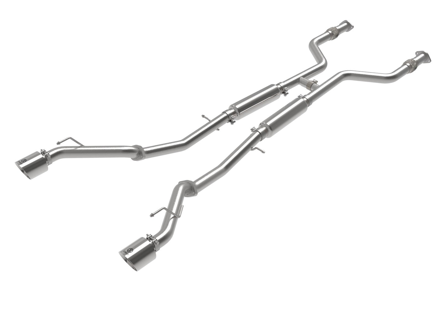 aFe POWER Takeda 2023 Nissan Z 2 1/2in 304 SS Cat-Back Exhaust System w/ Polished Tips | 49-36138-P