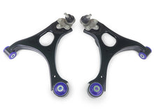 SuperPro [06-08 Civic] Front Lower Control Arm Set with Bushings and Ball Joints - Black