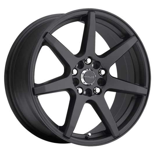 Raceline 131B Evo 15x7in / 5x100/5x114.3 BP / 40mm Offset / 72.62mm Bore - Satin Black Wheel