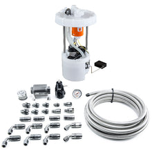 DeatschWerks [06-11 Civic Si] DW400 Pump Module and Return Kit with CPE Fuel Lines - Black
