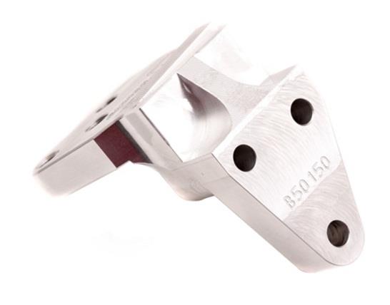 Innovative Mounts [92-00 Civic] B-Series 3-Bolt Engine Post Mount - Black Steel Billet, inmB50150