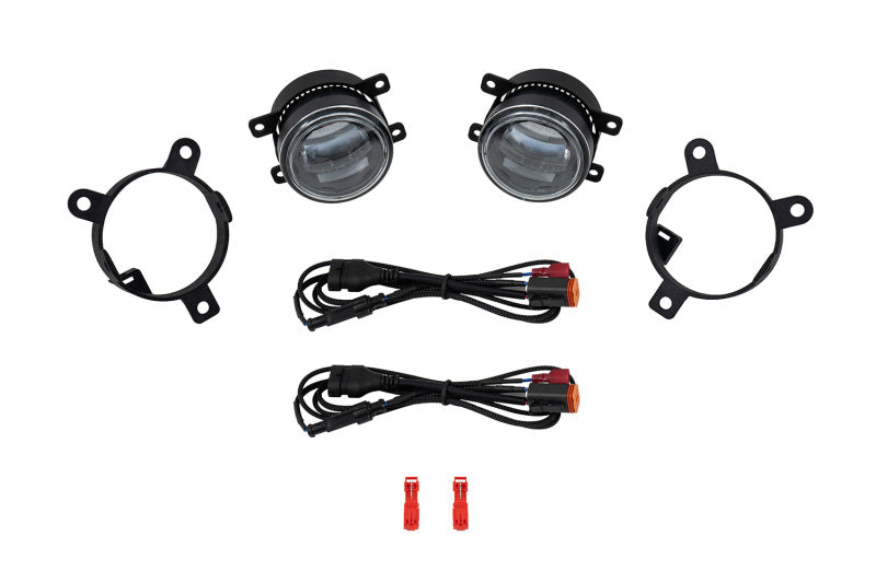 Diode Dynamics [17-20 BRZ] Elite Series Type Y LED Fog Lamps - Cool White with Amber Backlight (DD7985)
