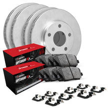R1 Concepts [18-21 WRX STI] eLINE Series Front and Rear Brake Kit with OPTIMUM OEp Pads