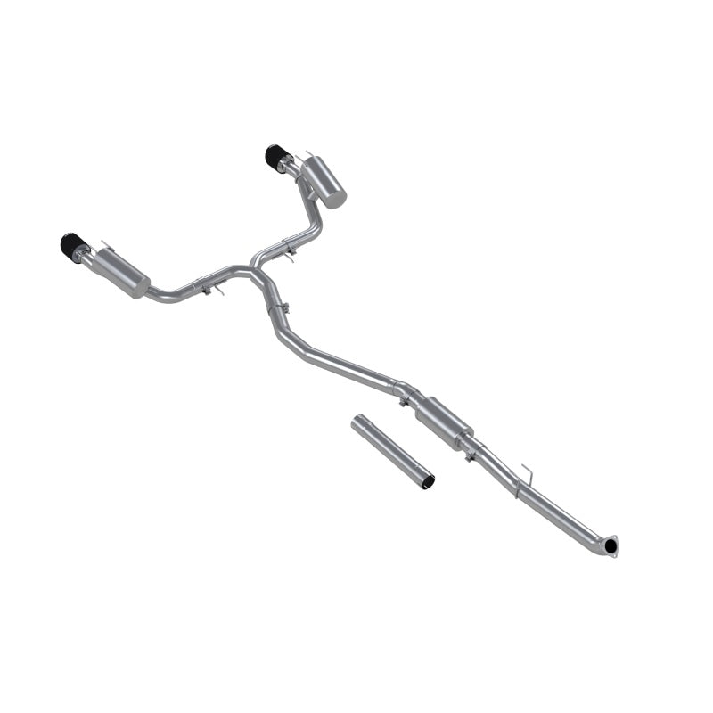 MBRP [22-25 Civic Si / 23-25 Integra] Armor Pro Cat-Back Exhaust System - T304 Stainless Steel with Carbon Fiber Tips