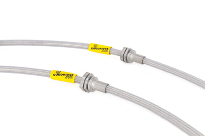 Goodridge [85-87 Corolla GTS] G-Stop Stainless Steel Brake Line Kit - Natural Finish