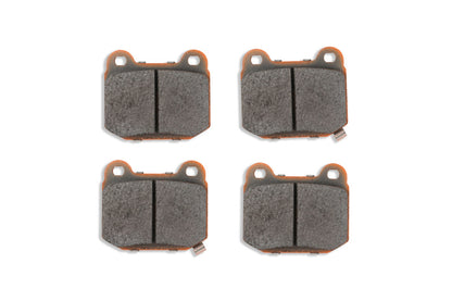 DBA XP650 Rear Brake Pads [03-06 Lancer Evolution] [04-09 Impreza STI] [03-07 350Z Track Edition] [03-07 G35] - High-Friction Compound