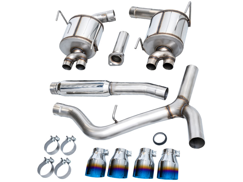 AWE Tuning [22-26 WRX] Touring Edition Cat-Back Exhaust - Vapor Blue Tips | AWE3015-49979