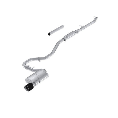 MBRP [22-26 Civic Sedan Sport] Armor Pro Cat-Back Exhaust System - T304 Stainless Steel with Carbon Fiber Tip, S49053CF