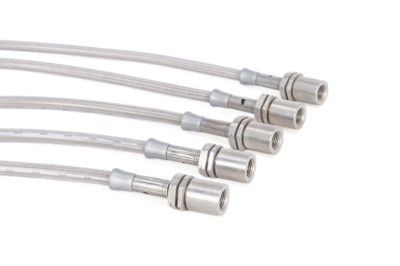 Goodridge [85-87 Corolla GTS] G-Stop Stainless Steel Brake Line Kit - Natural Finish