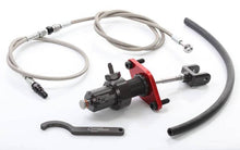 Clutch Masters [17-21 Civic EX/Si 1.5L Turbo] Master Cylinder Upgrade Kit - Red, 0.75-Inch Bore, Part clmMC08150-R