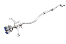 AWE Tuning [17-21 Civic Type R] Touring Edition Exhaust with DualPhase Mid Pipe and Front Pipe - Triple Vapor Blue Tips, AWE3015-49333