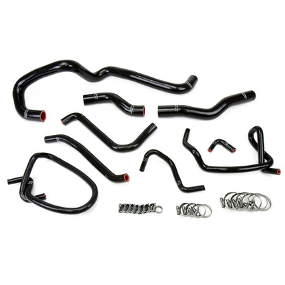 HPS [06-15 Mazda Miata 2.0L] High Temp Reinforced Silicone Radiator Hose Kit Coolant OEM Replacement - Black
