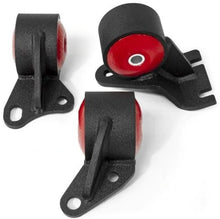 Innovative Mounts [88-91 Civic D-Series] Steel Engine Mounts with 75A Bushings (Cable) - Black