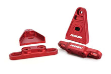 Perrin Performance [15-21 WRX/STI] High-Lift Hood Brackets - Red
