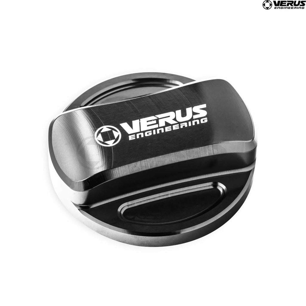 Verus Engineering 20-22 Supra Gas Cap Cover Anodized Black | A0269A-BLK