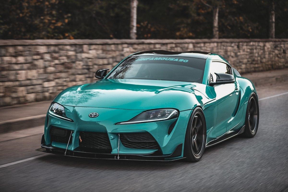 AeroflowDynamics [20-22 Supra A90] Front Splitter V1