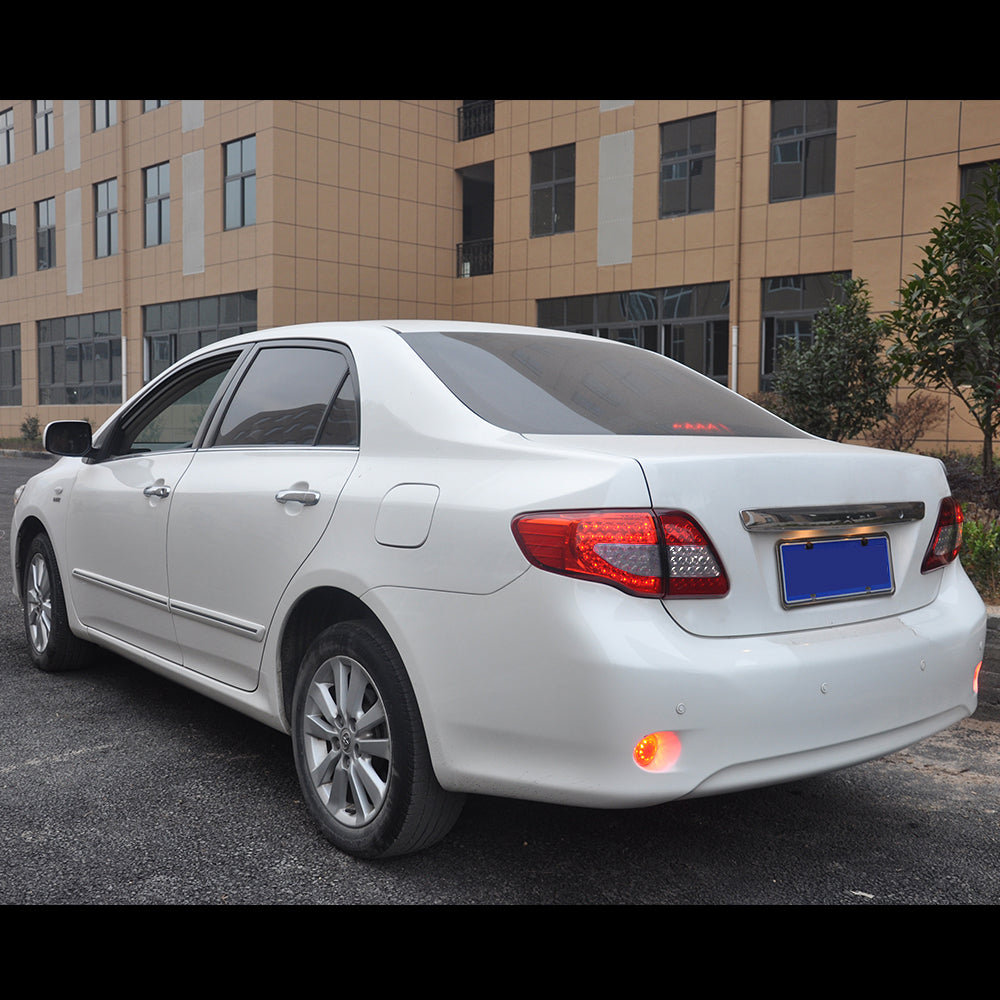 VLAND 08-11 Corolla Custom Tail Lights ABS, PMMA, GLASS Material (MOQ of 100)