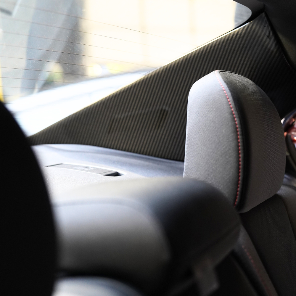 JDMuscle [22-26 WRX] Pre Preg Carbon Fiber Interior C Pillar Covers