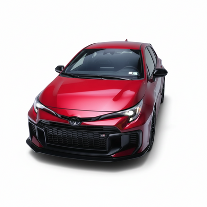 JDMuscle [25-26 GR Corolla] Spec Kogeki Front Lip | Matte/Gloss Black and Carbon Fiber