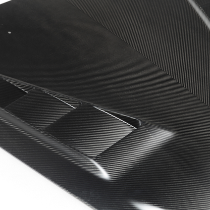 JDMuscle [00-09 S2000] MG Style Pre-Preg Carbon Fiber Hood