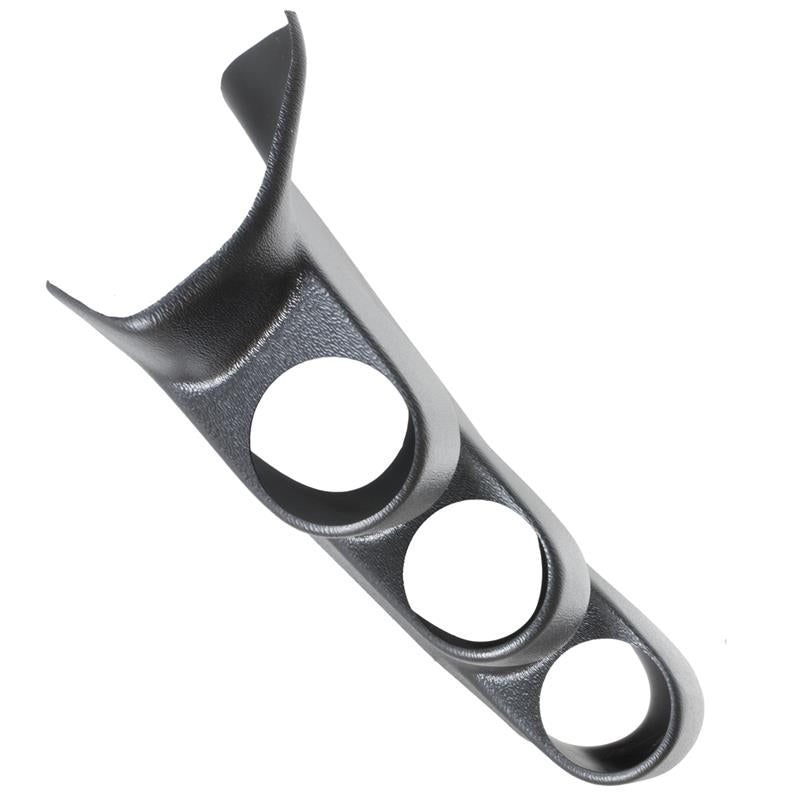 AutoMeter [03-07 350Z] Triple 2-1/16-Inch Pillar Gauge Pod - Black Textured, Part 22809