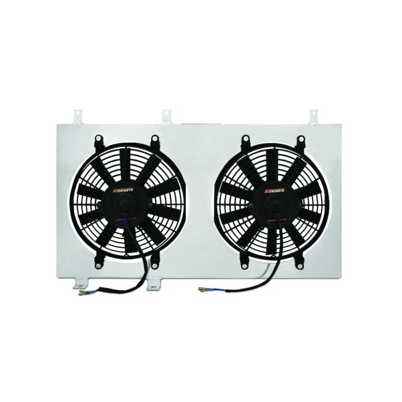 Mishimoto [83-87 Corolla] Aluminum Fan Shroud Kit - Black