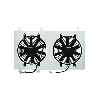 Mishimoto [83-87 Corolla] Aluminum Fan Shroud Kit - Black