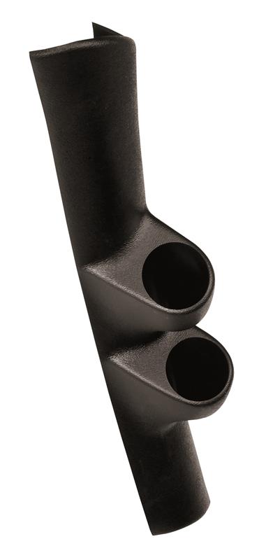 AutoMeter [92-95 Civic] 2-Door/Hatchback Dual Gauge Pillar Pod - Black