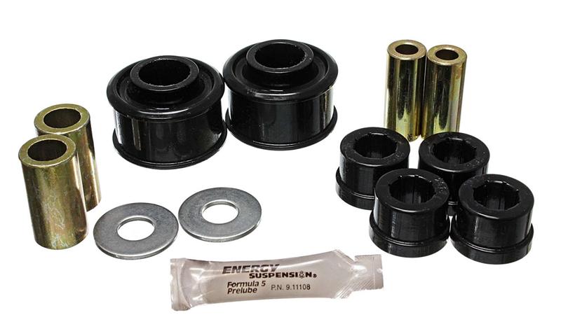 Energy Suspension [05-07 Legacy] Front Control Arm Bushing Set - Black Polyurethane, 19.3102G