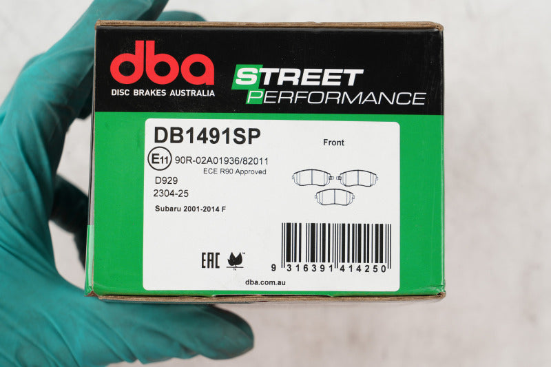 DBA [03-05 WRX] [08 WRX] SP500 Front Brake Pads - Street Performance