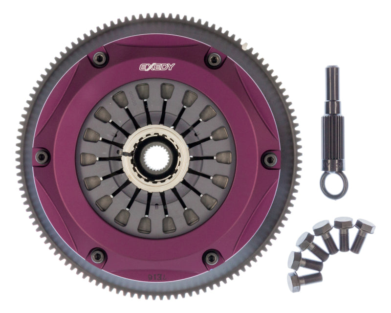 Exedy [93-94 Skyline GTR] Hyper Stage 5 Triple Cerametallic Clutch - Rigid Disc