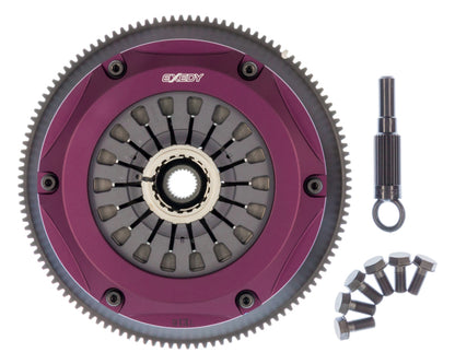 Exedy [93-94 Skyline GTR] Hyper Stage 5 Triple Cerametallic Clutch - Rigid Disc