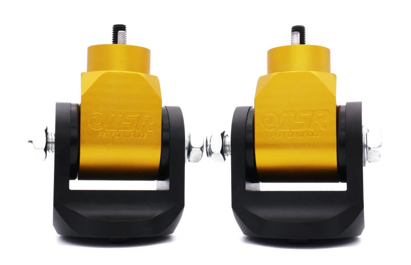 ISR Performance [09-20 370Z] [08-13 G37] Billet Engine Mount Set with Poly Bushings - Black