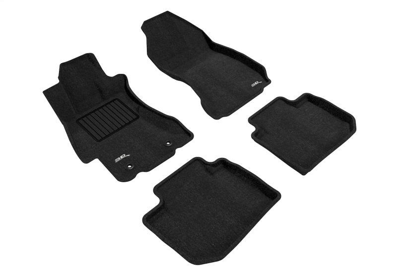 3D MAXpider [15-21 WRX/STI] Elegant Floor Liners - Black, Full Set, 4-Piece