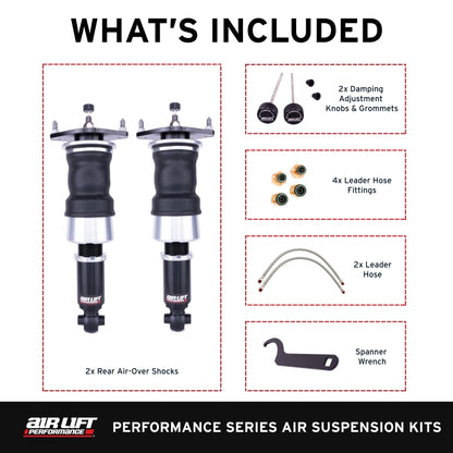 Air Lift Performance [13-25 BRZ] [13-16 FR-S] [22-25 GR86] Rear Air Suspension Kit - PN 76506