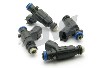 DeatschWerks [01-08 Civic] 450cc Top-Feed Fuel Injectors, Set of 4 - Black