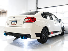 AWE Tuning [15-21 WRX] Touring Edition Exhaust - Vapor Blue Quad Tips, Part AWE3015-49106