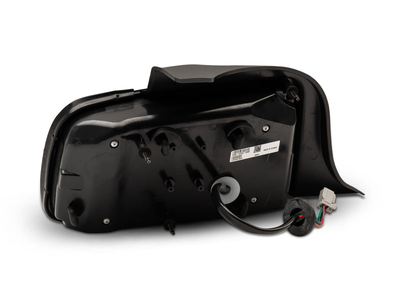 Raxiom 05-09 Ford Mustang Vector V2 LED Tail Lights- Black Housing | Smoked Lens