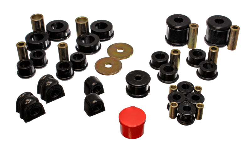 Energy Suspension [02-06 Impreza/WRX] Hyper-Flex Master Bushing Set - Black, Part 19.18101G