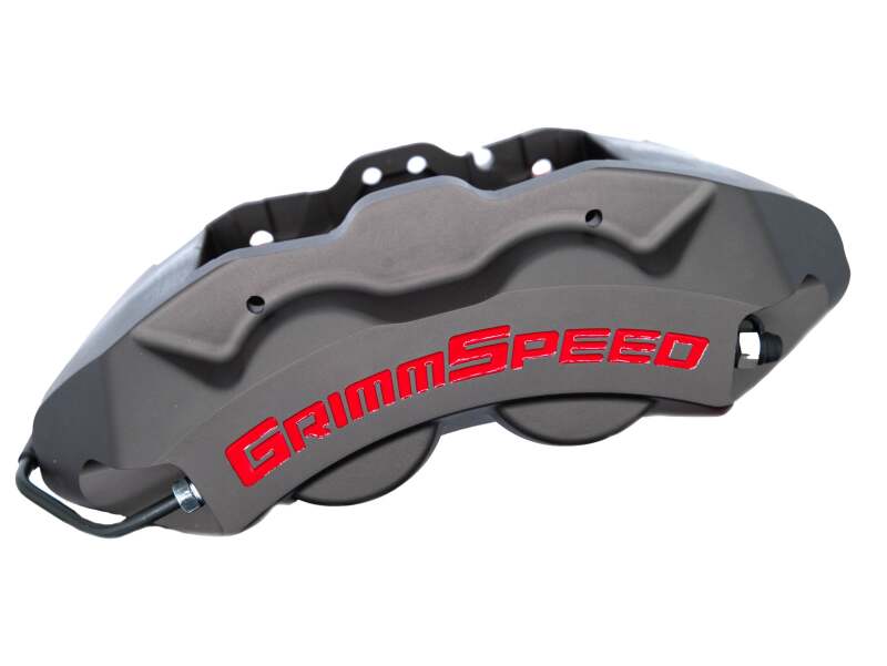 GrimmSpeed [13-25 BRZ/86] 4-Piston Brake Caliper Kit for 326mm Rotor - Grey