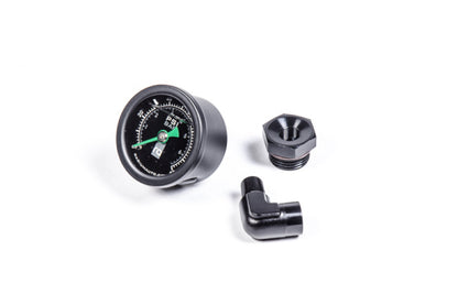 Radium Engineering [08-17 WRX STI] Fuel Pressure Gauge Kit with 8AN ORB Adapter - Black