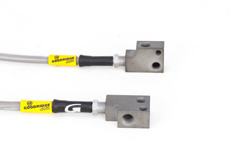 Goodridge [17-18 Civic Type R (FK8)] G-Stop Stainless Steel Brake Line Kit - Silver