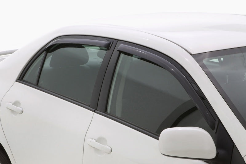 AVS [09-13 Corolla] Ventvisor In-Channel Window Deflectors 4-Piece - Smoke