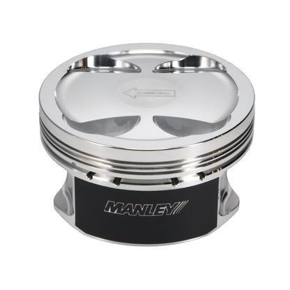Manley Performance [04-12 Impreza WRX STI] EJ257 Platinum Series Piston Set with Rings - 99.75 mm Bore, 9.8:1 Compression